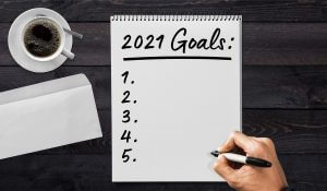 Note Pad for 2021 Goals